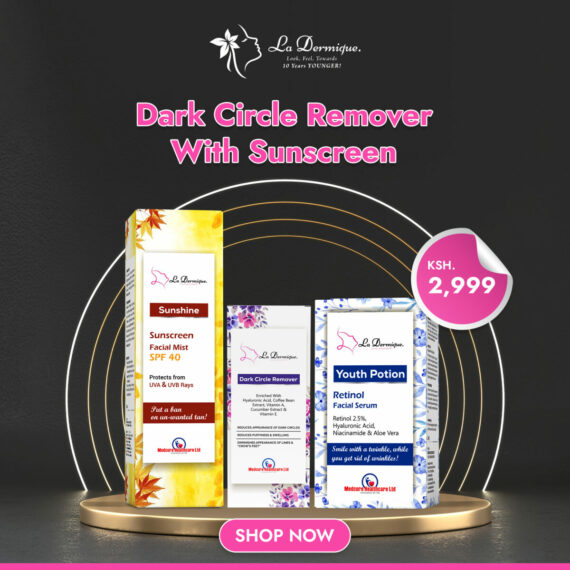 Dark circle remover bundle with sunscreen