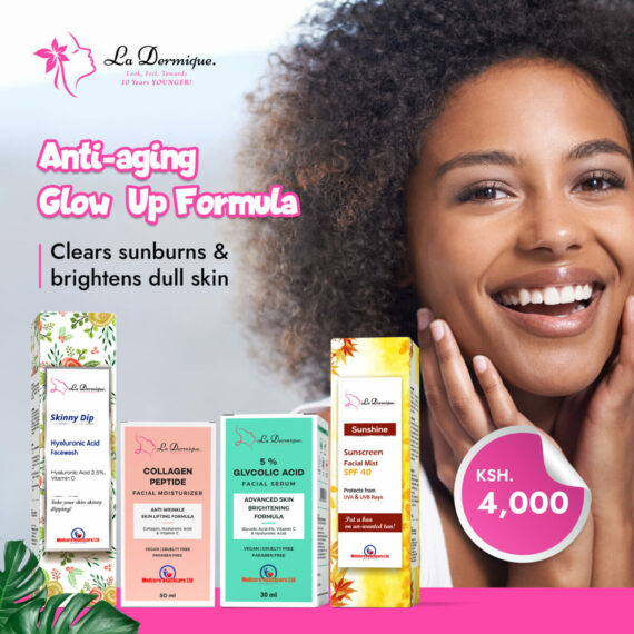 Glow up formula bundle with added anti-aging benefits